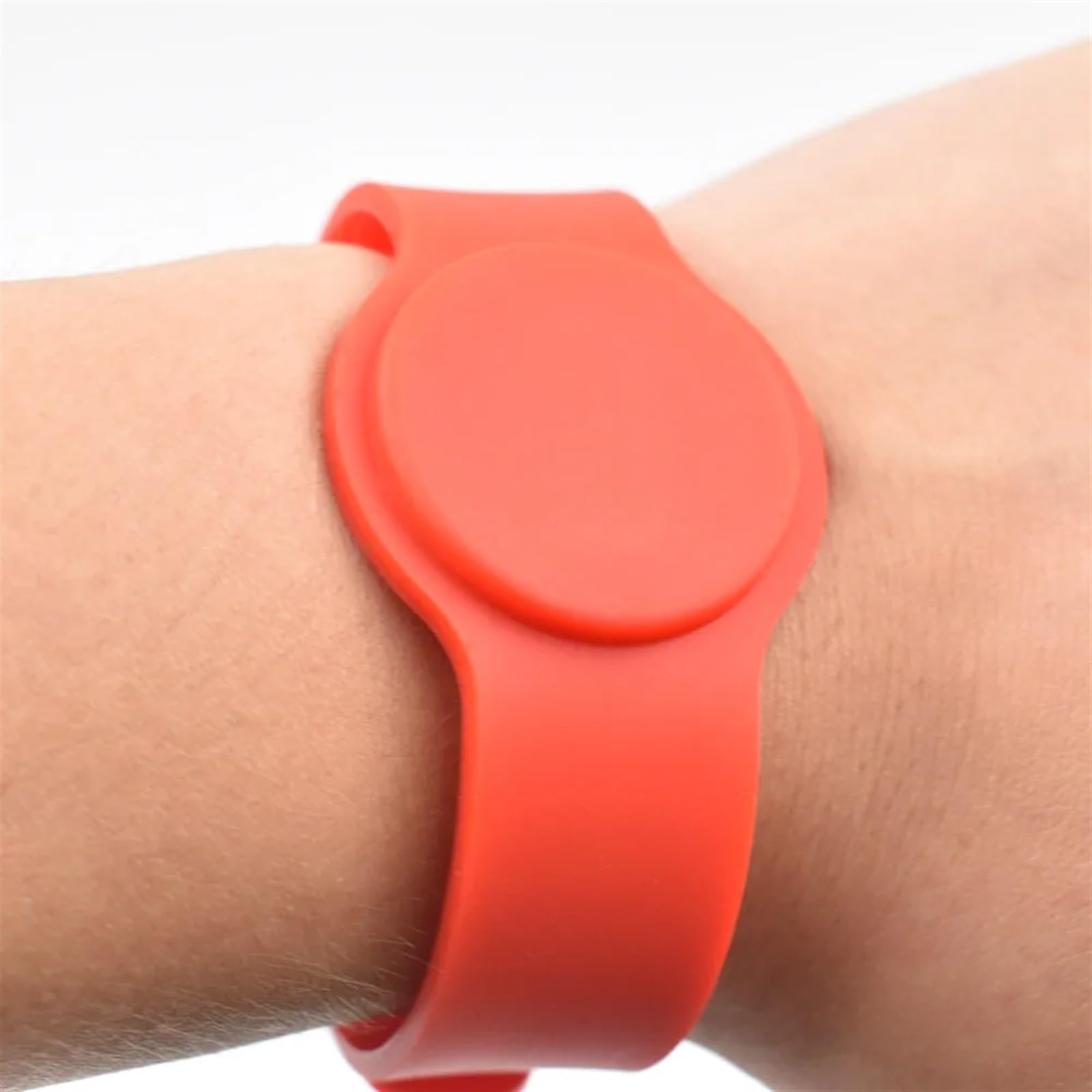 10pcs/Lot 125Khz RFID EM4305 T5577 Waterproof Proximity Rewritable Smart Adjustable Wristband Bracelet ID Card(Yellow)