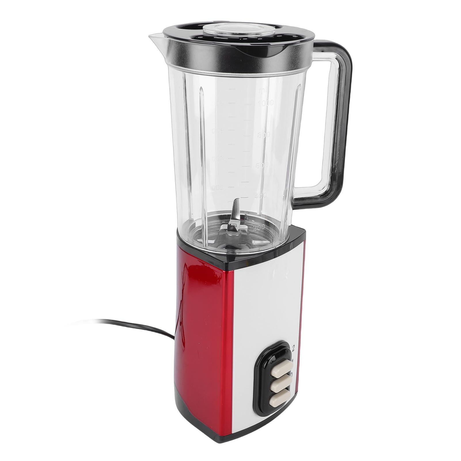 TARSHYRY Blender Individuel Compact, Moteur Puissant de 300 W, capacité de 1 L, 2 Vitesses, Appareil à Jus Multifonctionnel pour la Cuisine, Design en Plastique et Acier inoxydable. (Prise UE)
