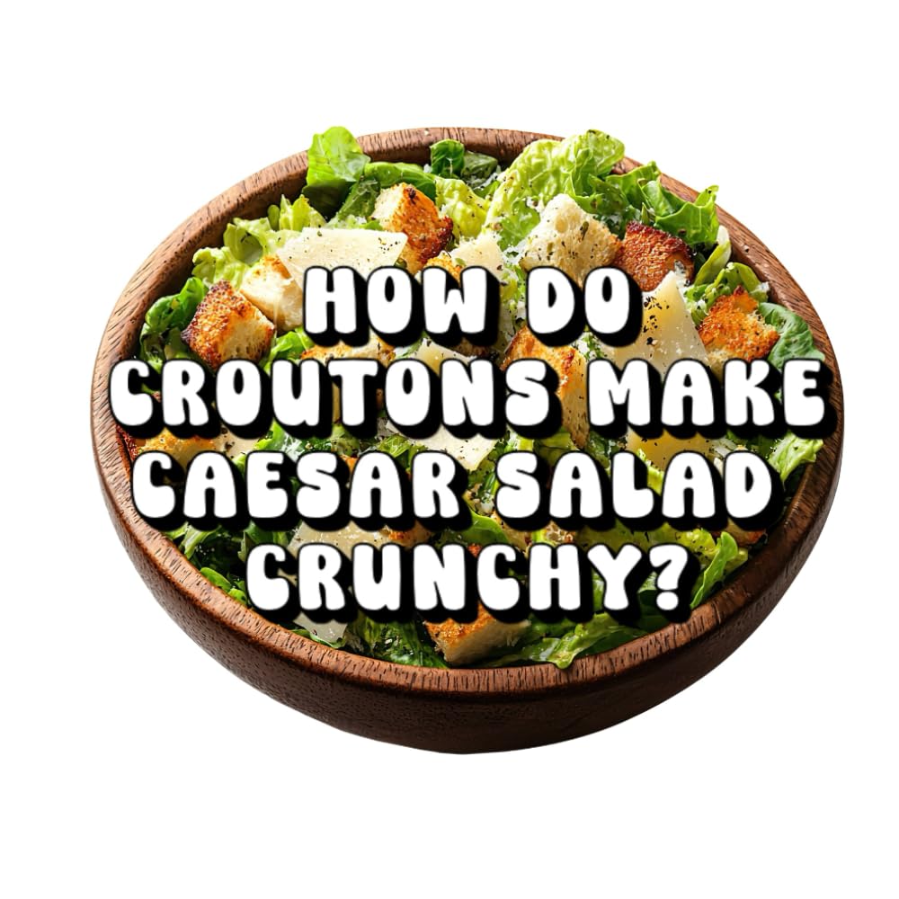 How Do Croutons Make Caesar Salad Crunchy?