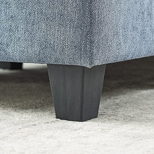 Melpomene U Shape Sectional Sofa Diy Sofa Combination，Includes Four Single Chair And Two Corner (Blue, Chenille+Four Single Chair) #TOP6