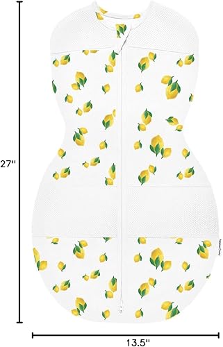 Miniatura 68 de Happiest Baby Sleepea 5-Second Swaddle - 100% Organic Cotton Baby Swaddle Blanket - Doctor Designed Promotes Healthy Hip Development