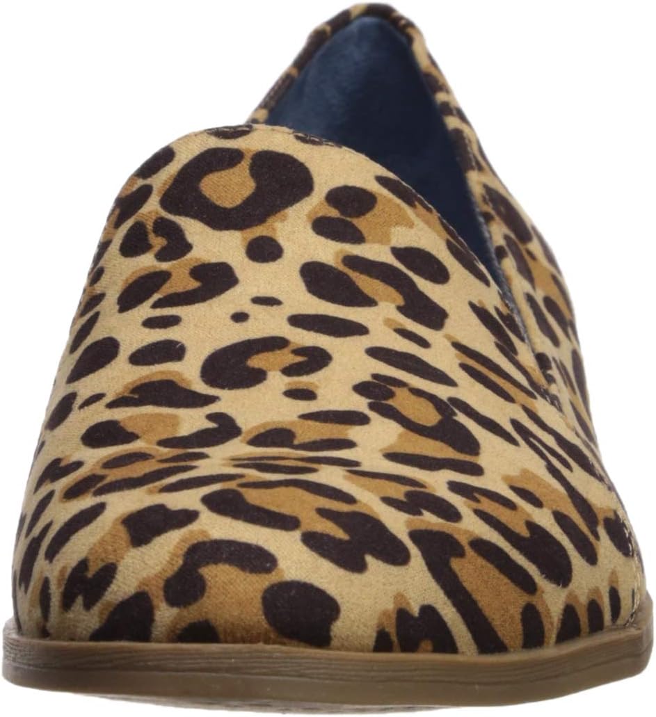 Dr. Scholl's Shoes Women's Dawned Loafer 6 Tan/Black Leopard Microfiber