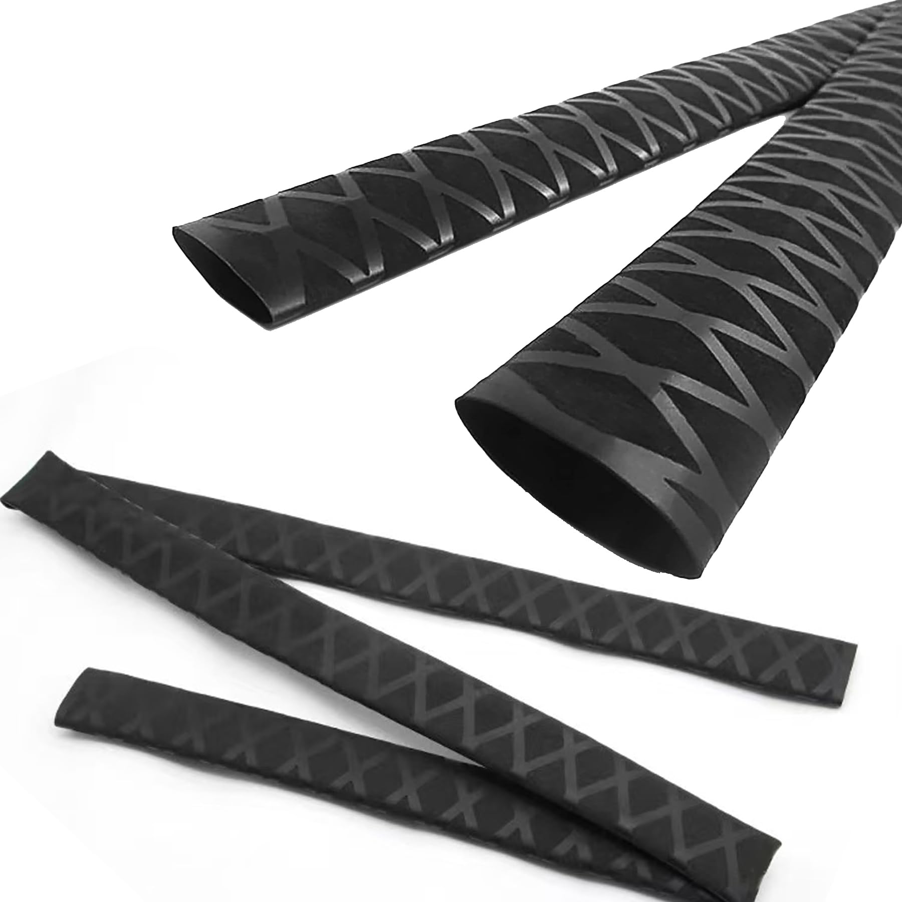 YKWYKW X-Tube Heat Shrink Sleeve Wrap Tubing for Fishing Bulding Handle Cork Rod Grip with Non Slip Waterproof and Insulation, 64 Inch Lengths,