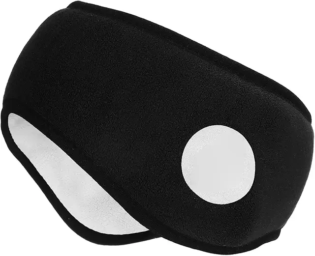 Bandeau anti-bruit insonorisé HEMOTON pour dormir - Noir réglable