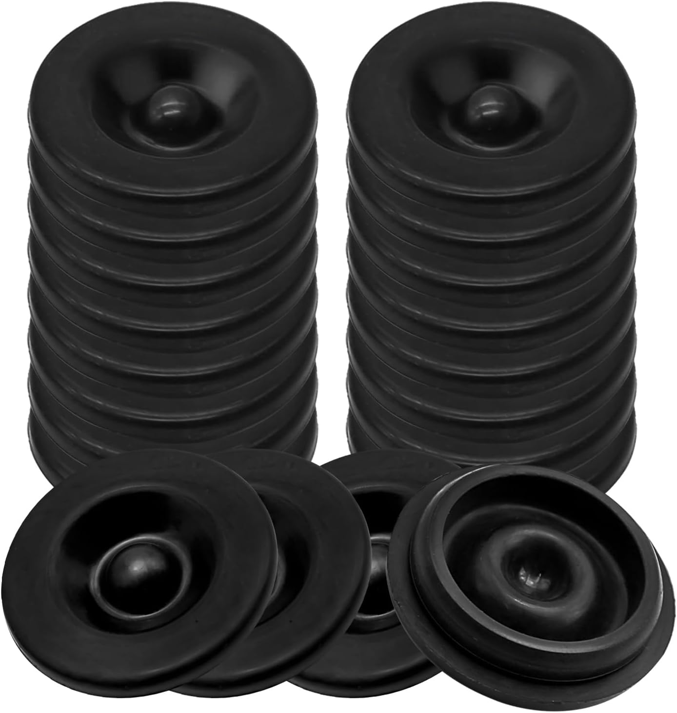 20pcs Rubber Grease Plugs Trailer Axle Dust Cap Trailer