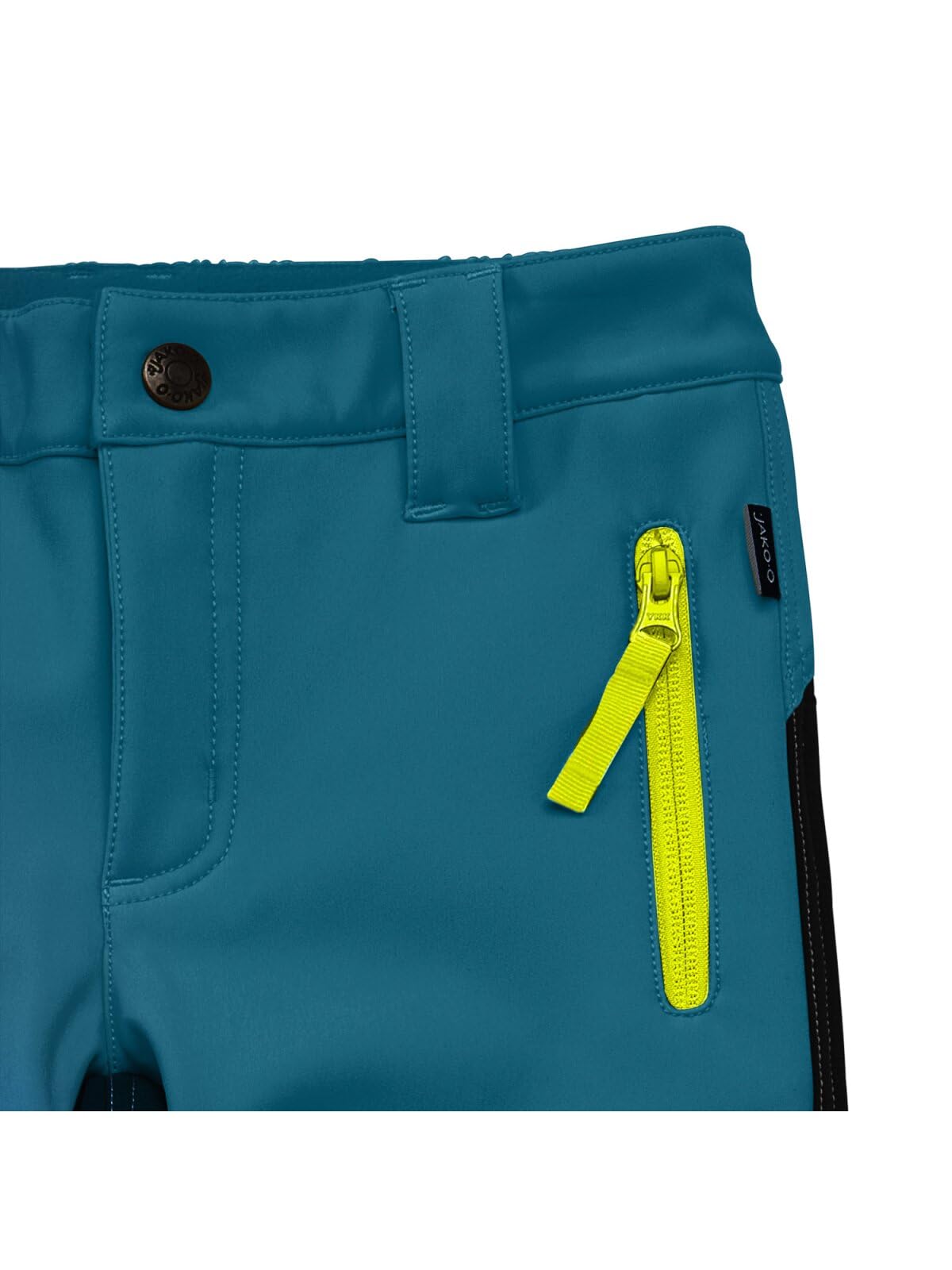 JAKO-O Kinder Softshellhose Winddichte Outdoorhose mit Kniebesatz | Winddicht, wasserabweisend & atmungsaktiv. Robustes Softshell-Material, elastischer Bund & Kniebesatz für aktive Kids.
