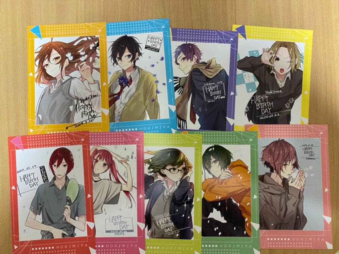 ホリミヤ 声優サイン ※コメントで値下げ可能です。