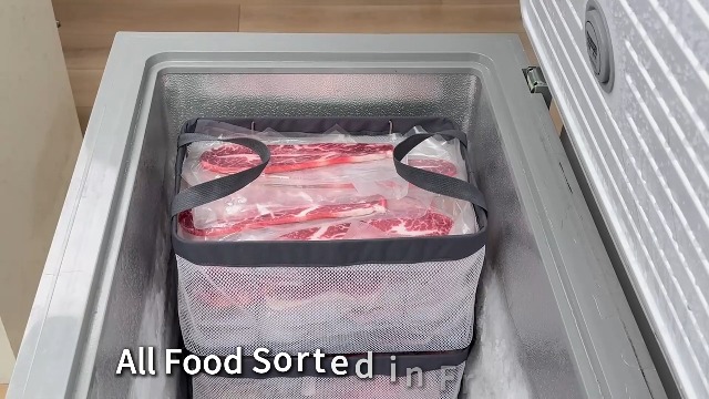Amazon.com: iSPECLE Freezer Organizer Bins, 3 Pack 15