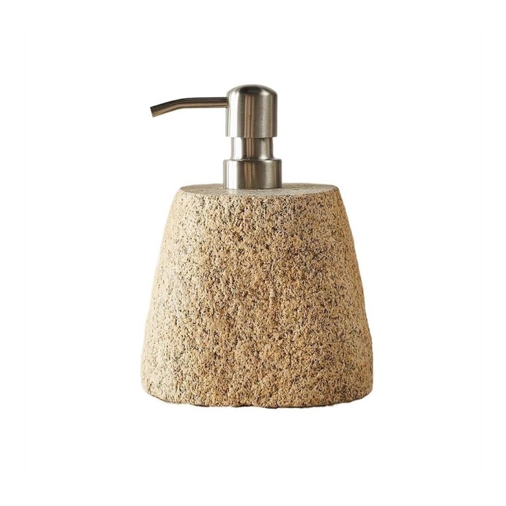 Kw3ns8bp5r One Color Home Vintage Stone Lotion Bottle Handmade Dispenser Bathroom Press Soap Shower Dispensers