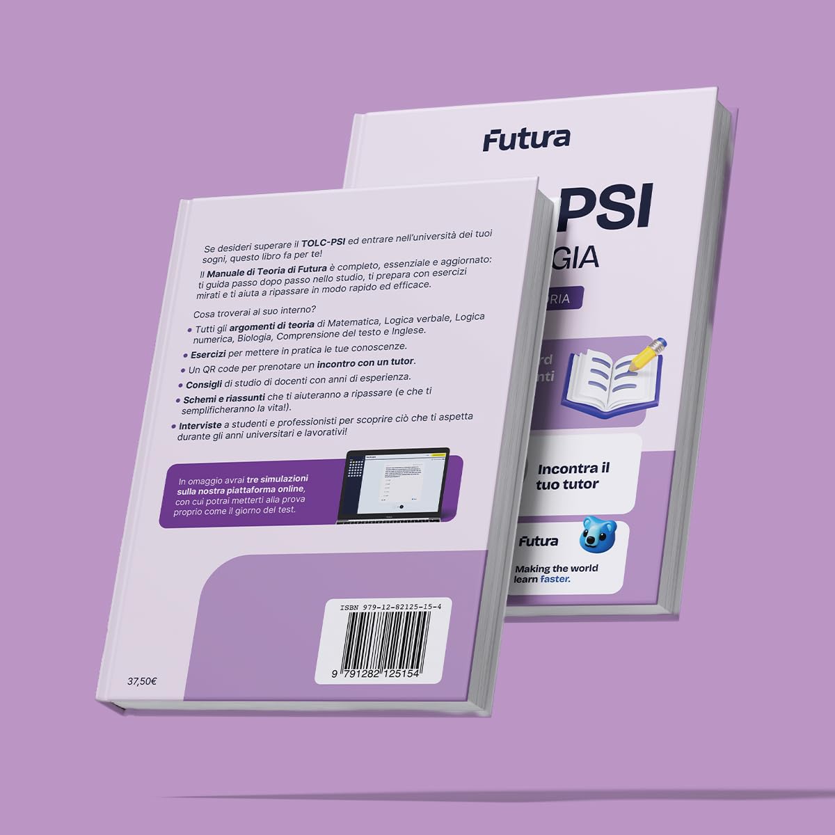 Futura. Accademia dei test. TOLC-PSI. Psicologia. Manuale di teoria 2026/2027
