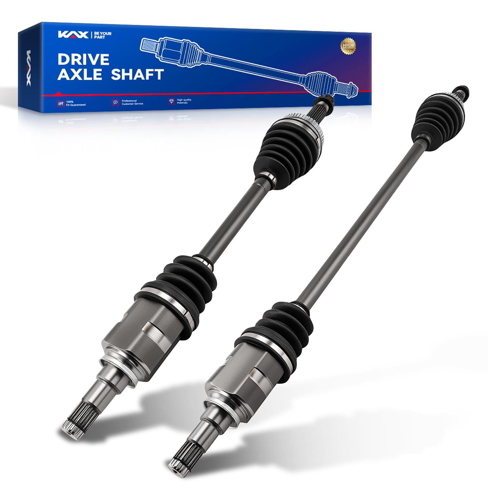 KAX CV Axle Front Driver and Passenger Side for Toyota &amp; Pontiac