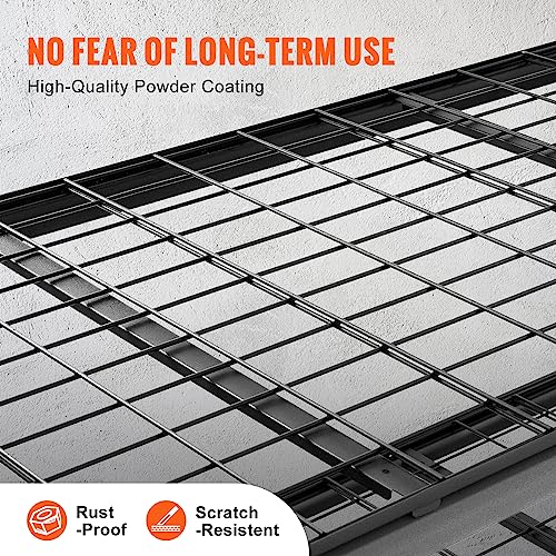 VEVOR-Storage-Shelving-Unit-5-Tier-Adjustable-2000-lbs-Capacity-60x24x78-Heavy-Duty-Garage-Shelves-Metal-Organizer-Wire-Rack-for-Kitchen-Pantry-Basement-Bathroom-Laundry-Closet-Black