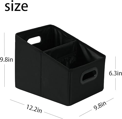Miniatura 3 de Organizador de asiento de automóvil, organizador plegable para asiento de pasajero, organizador de asiento trasero de automóvil, organizador de