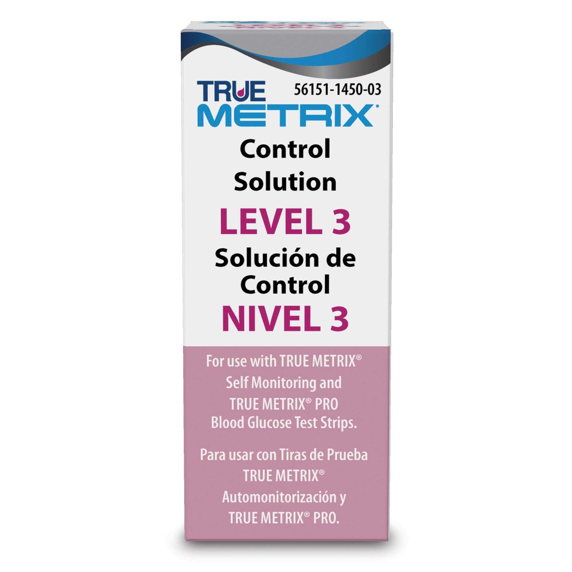 Control Solution Level 3 for TRUE Metrix Meter (1 Each)
