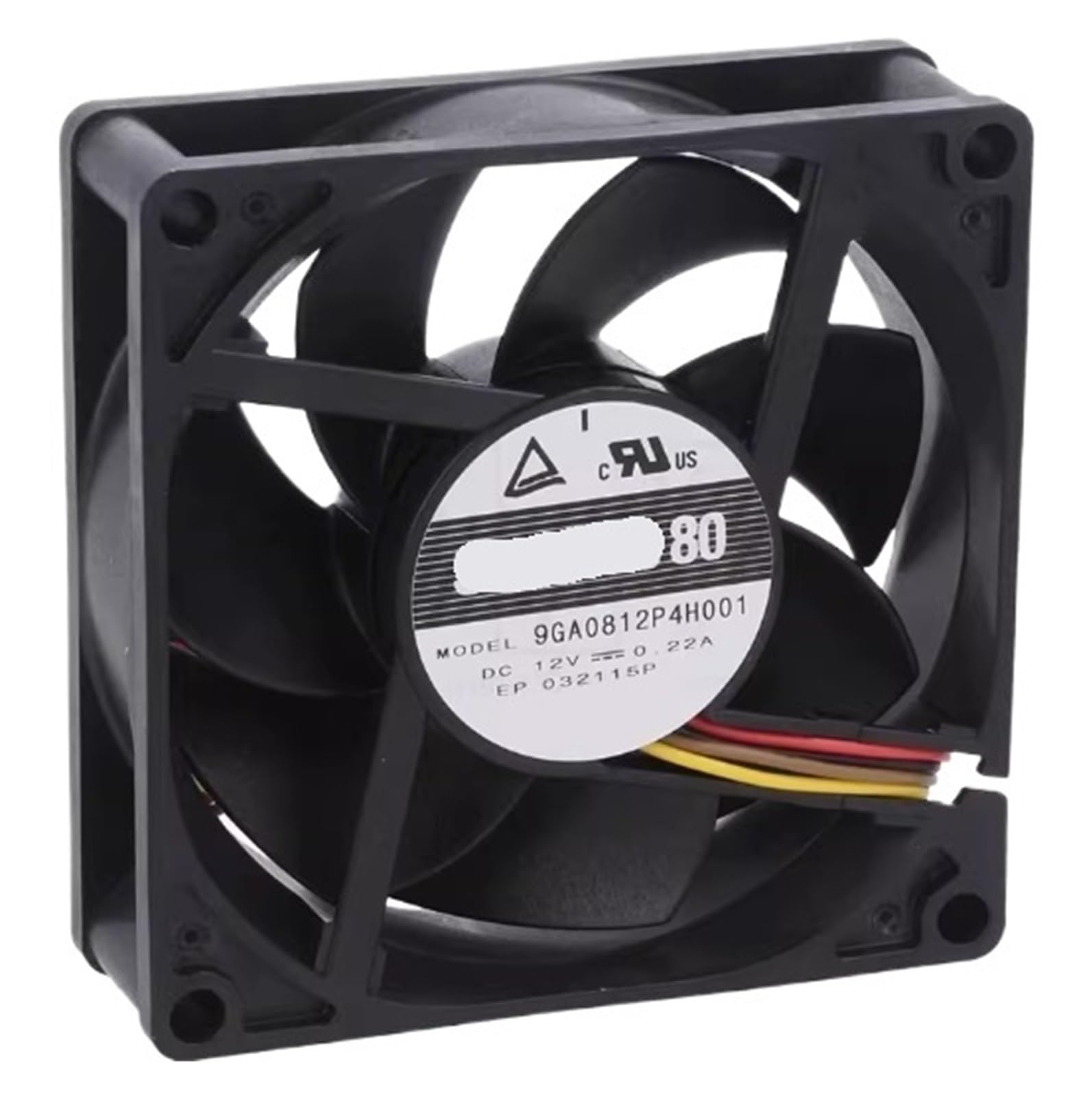 ZBWZXBDJ 9GA0812P4H001 DC12V 0.22A cooling fan