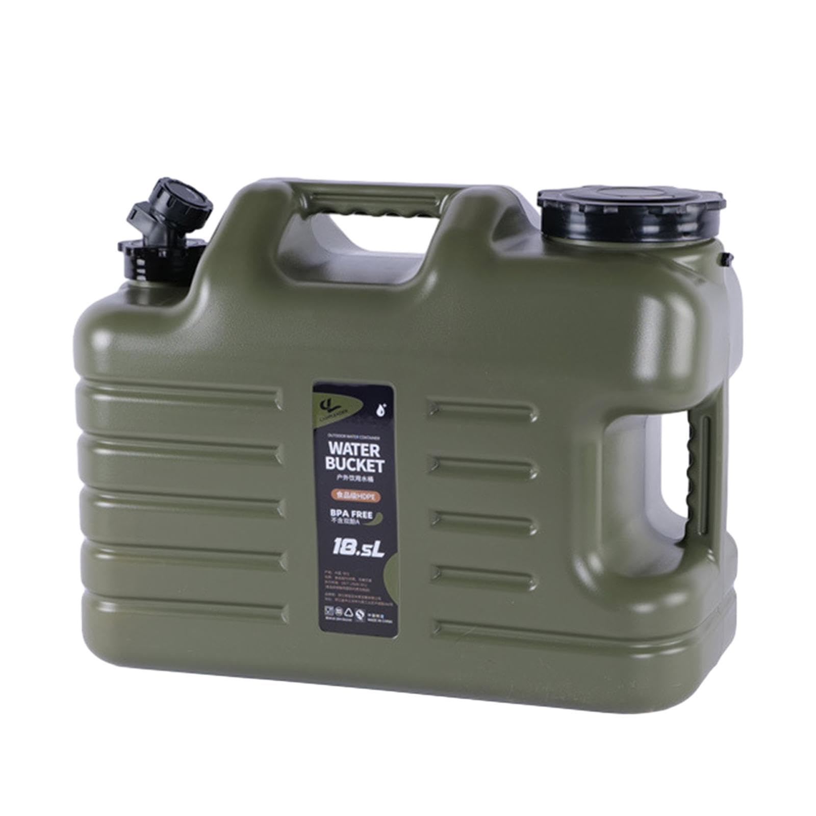 LOOM TREE® Water Container with Faucet Portable Water Jug for Travel Hiking Backpacking 18.5L | Outdoor Sports | Camping & Hiking | Water Bottles & Hydration | Water Carriers & Jerrycans (B0D2KKPDHB) Amazon Price History, Amazon Price Tracker