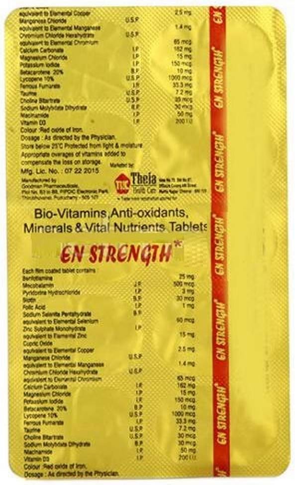 EN Strength - Strip of 10 Tablets