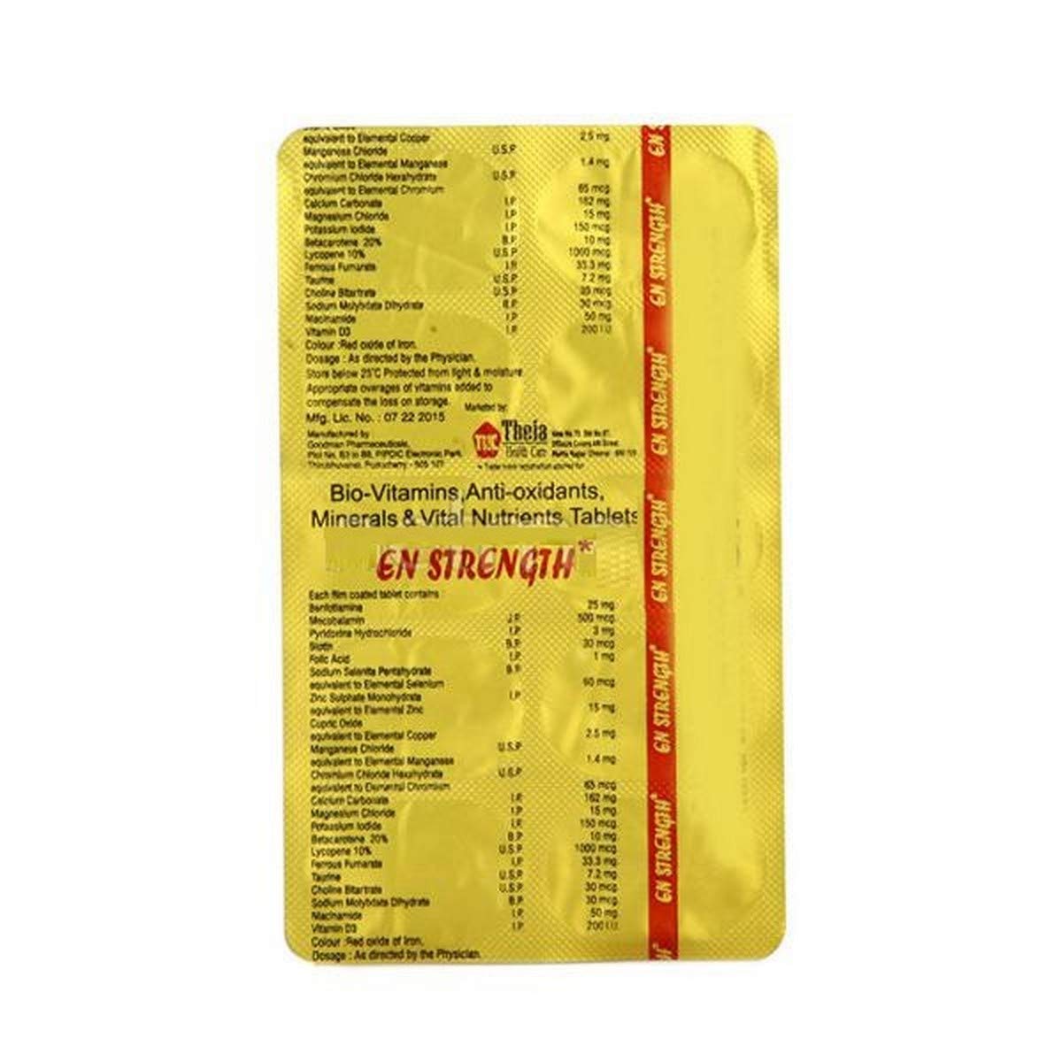 EN Strength - Strip of 10 Tablets