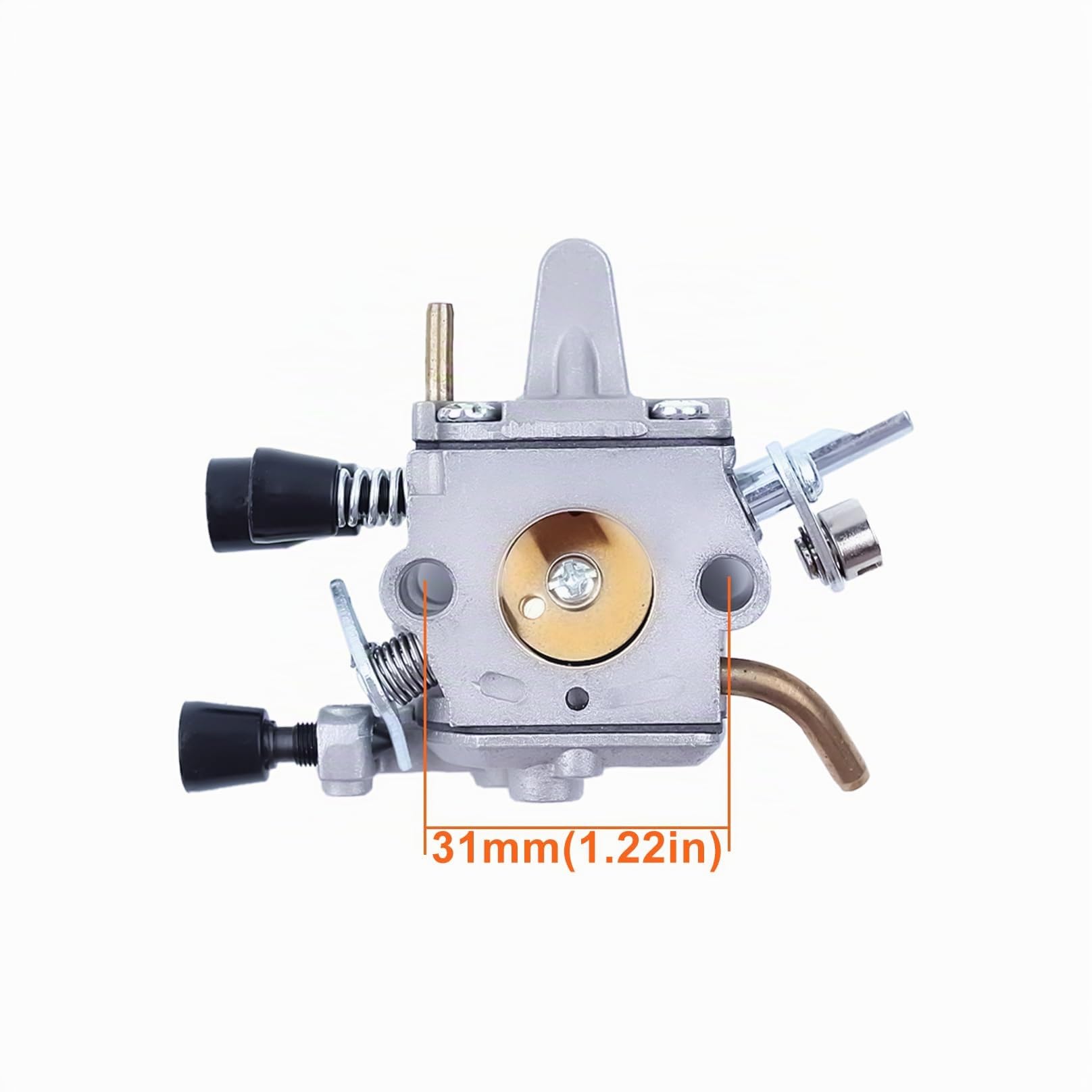 Carburador de Bobina de Encendido para Stihl FS120 FS200 FS250 FS300 FS350 Recortadora,FS120 Carburador Kit con Filtro de Aire, Bujía, Filtro de Combustible, Junta de Carburador