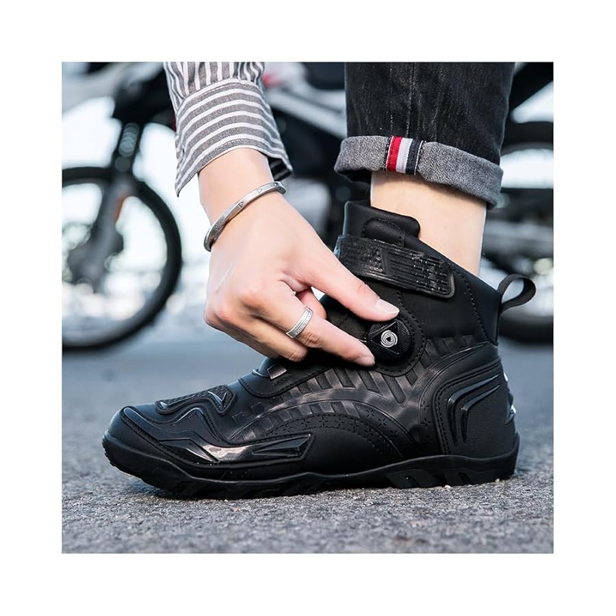 Amazon.co.jp: [HJBJBD] バイクシューズ メンズ レディース