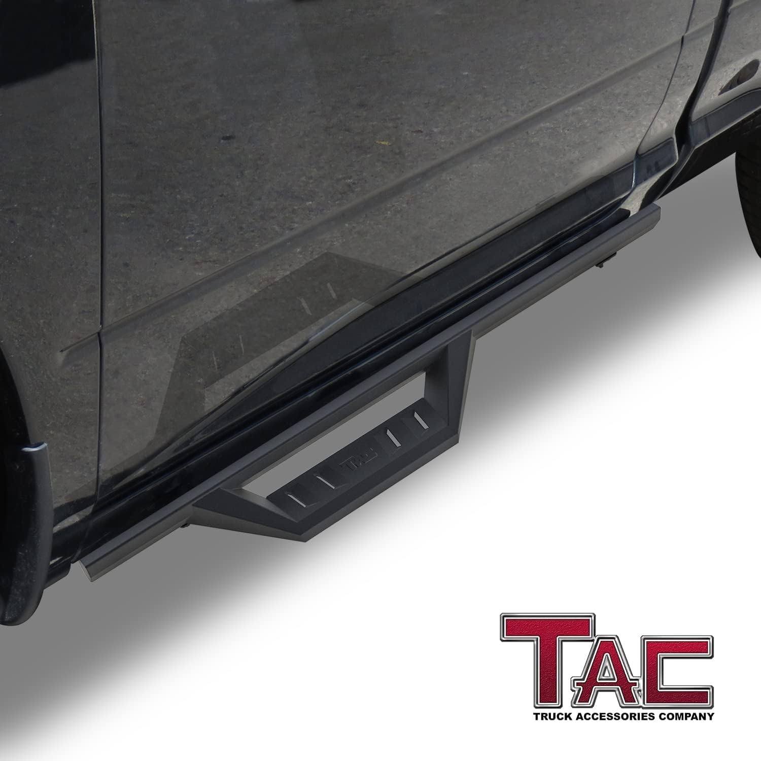 TAC Sidewinder Running Boards Fit 2009-2018 Dodge RAM 1500 | 2010-2025 2500 3500 Regular Cab (Incl. 2019-2023 Ram 1500 Classic) Truck 4” Drop Fine Texture Black Side Steps Nerf Bars Rock Slider(2pcs)