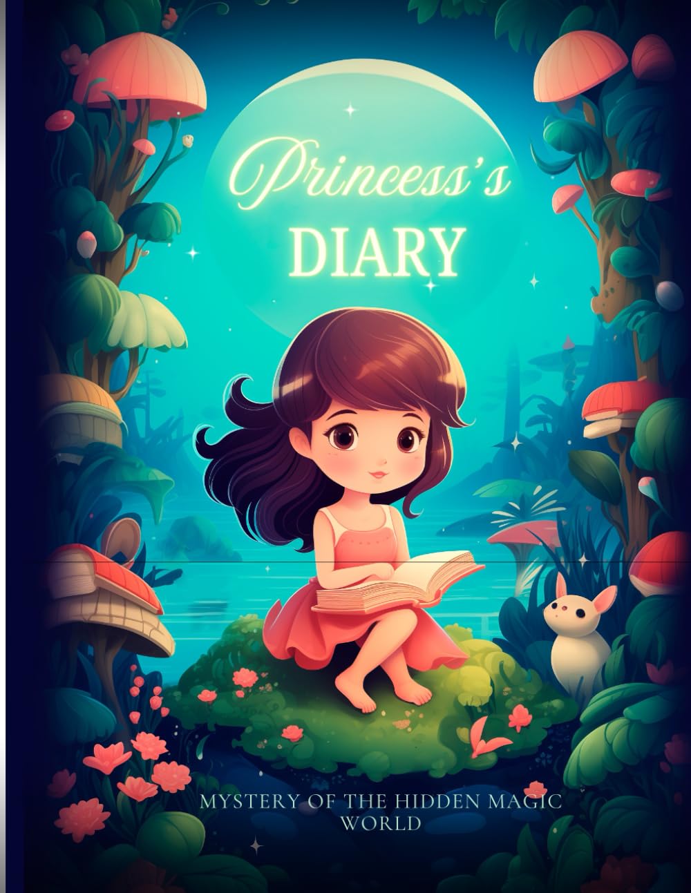 Princess’s Diary: A Simple Fairy Tale Character Coloring Book for Kids