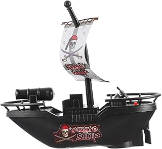 3 Pçs Brinquedos De Navio Pirata Elétrico Para Crianças Brinquedos Para Meninos Brinquedos Educativos Para Bebês Brinquedo De Banho De Veleiro Cesta De Páscoa Stuffers Para Toyvian