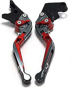 Alavancas de motocicleta Alavancas De Freio De Embreagem Dobráveis Extensíveis CNC Moto Ajustáveis Para Benelli Jinpeng 502 TRK502 TRK 502 ADV (Color : F)