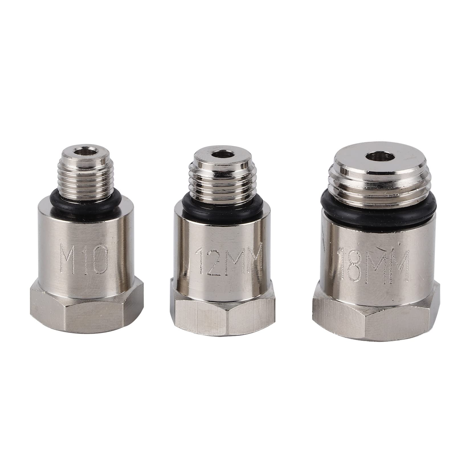 Kit de détecteur de fuite de cylindre, outil de diagnostic rapide à double jauge pour moteurs à essence, réglage de la pression avec 3 adaptateurs, tuyau de 61 cm