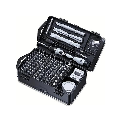 115-in-1 Precision Screwdriver Sets, Professional Repair Tool Kit with Flat