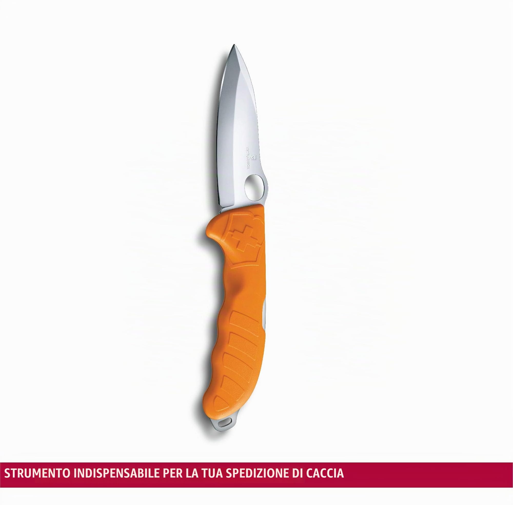 Victorinox, Hunter Pro M, Coltello Svizzero, Originale, Multiuso, Campeggio, 2 Funzioni, Lama, grande, Bloccabile, Lama a una mano