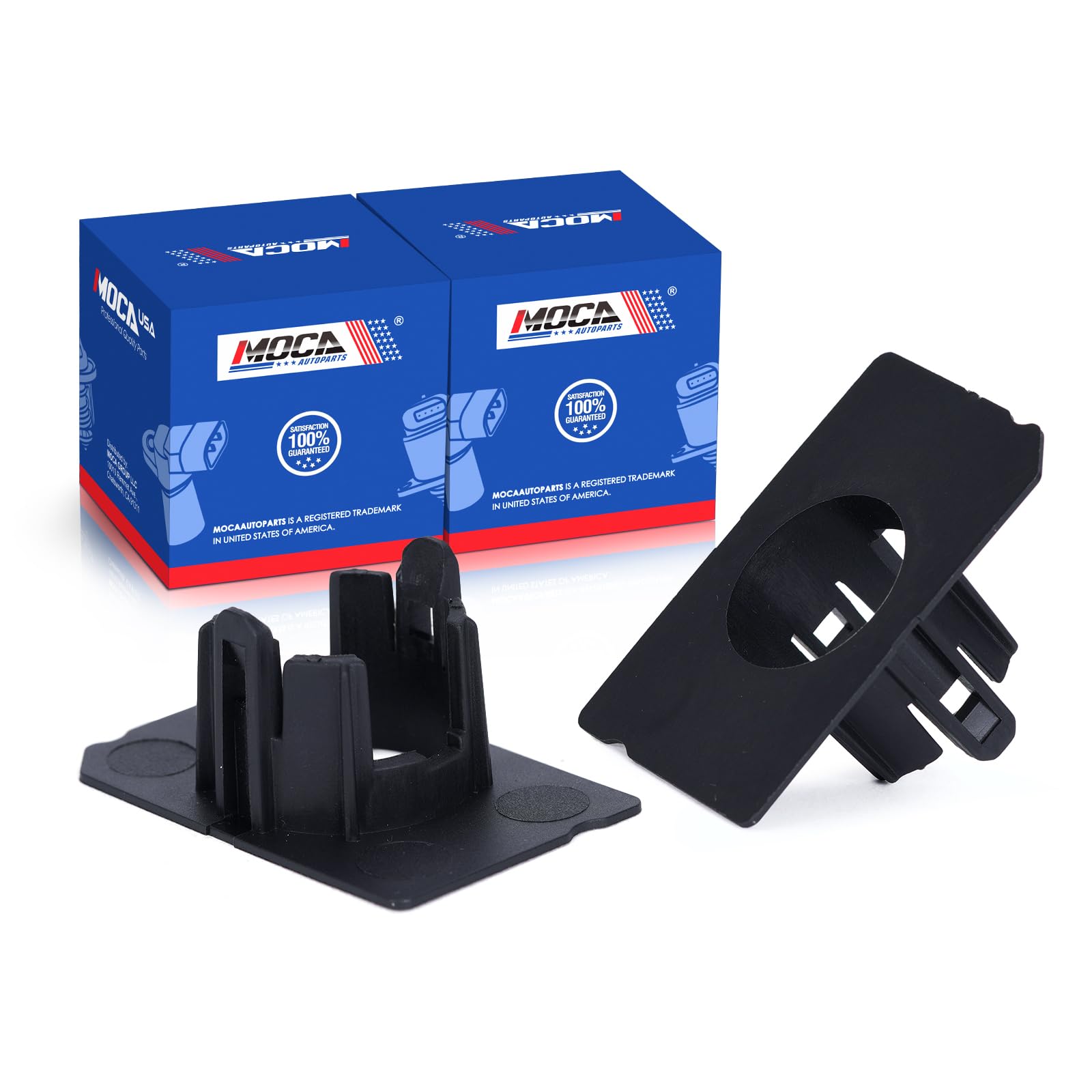 MOCA 2X Parking Sensor Retainer Bracket fits for BMW 2018-2020 M550i xDrive F10/G30, 2017-2019 M760i xDrive G12, 2016-2020 X1 F48, 2018-2021 X2 F39, 2018-2021 X3 G01, 2015-2021 X4 F26/F98/G02