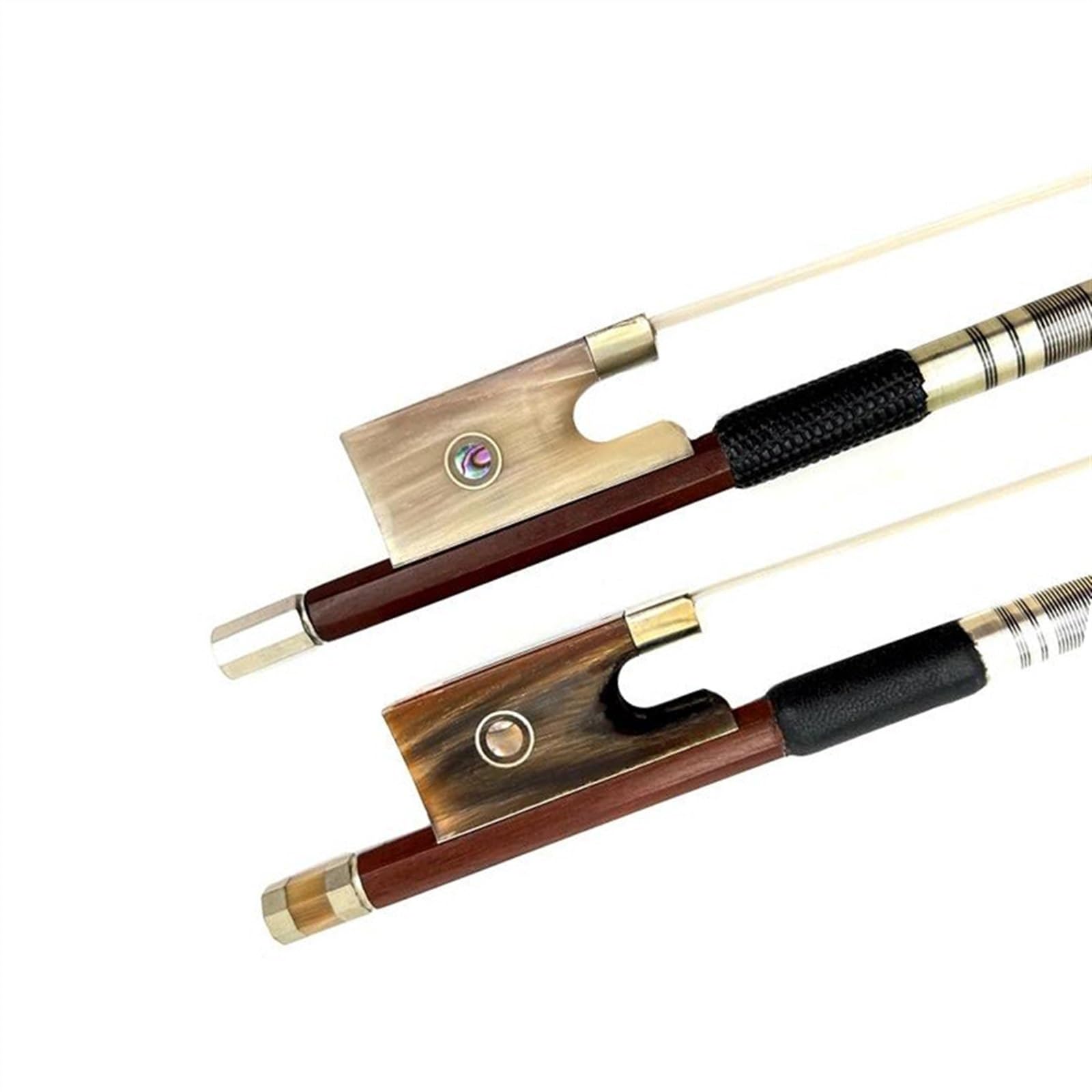 Student archetto violino 1 Pz Bastone Rotondo In Legno Brasiliano 4/4 Arco Per Violino Arco Per Violino Arco Per Bastone Rotondo Crine Di Cavallo Siberiano