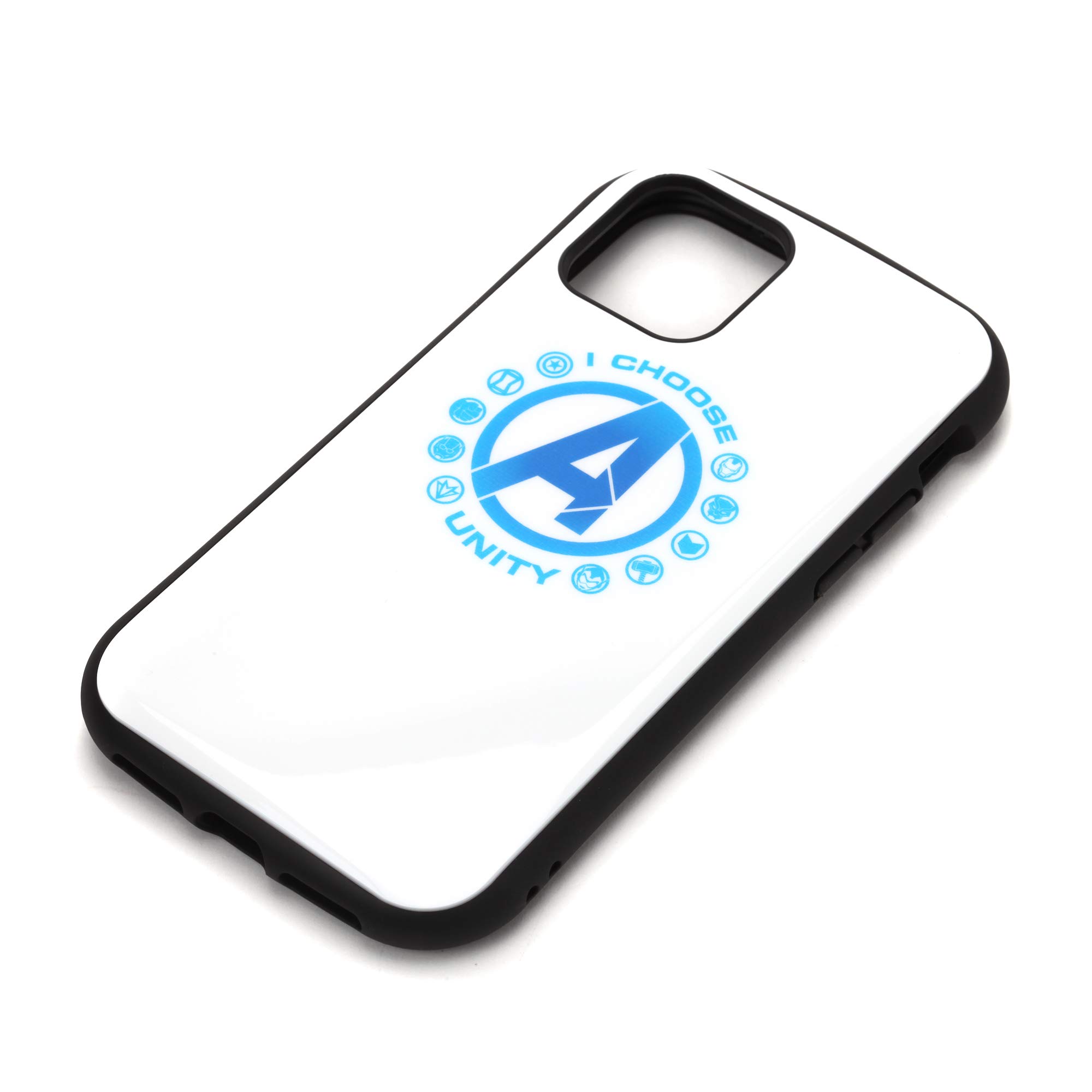 PGA Premium Style iPhone 11 Pro ハイブリッドタフケース [アベンジャーズ/ホワイト] ケース PG-DPT19A10AVG