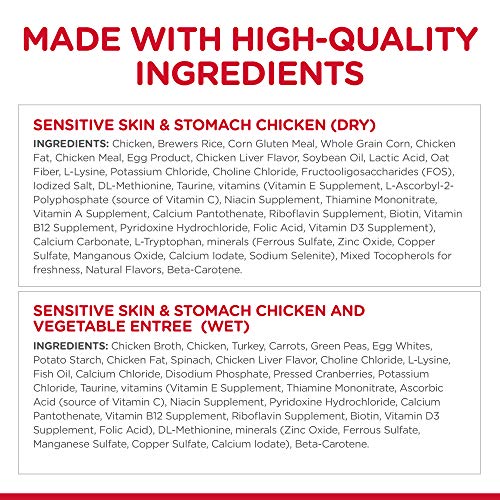 Hill's Science Diet Dry Cat Food, Adult, Sensitive Stomach & Skin - Image 3