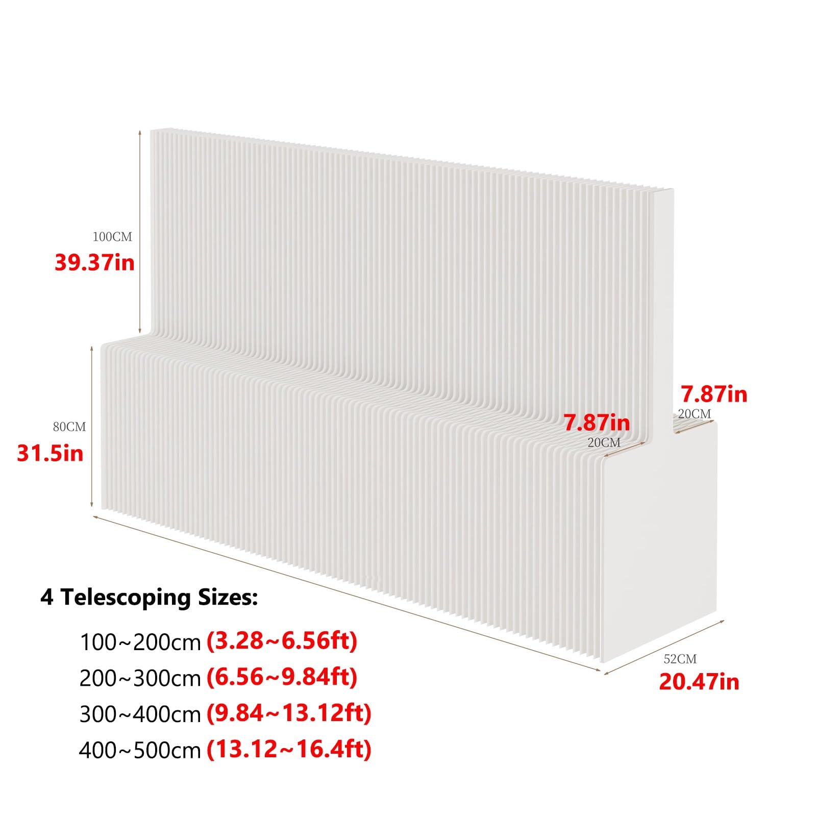 Divisori per ambienti, Pareti divisorie mobili for ambienti(1.8x2m/5.9x6.56ft)