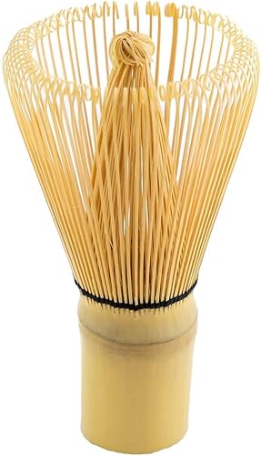 Miniatura 3 de JapanBargain, Juego de batidor de matcha, cazen de bambú japonés, juego de cuchara y cuchara de té Chashaku, herramientas tradicionales de ceremonia