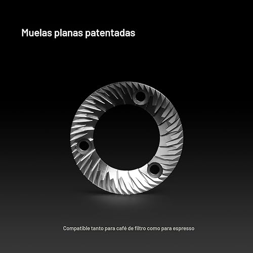 Miniatura 4 de TIMEMORE Sculptor 064S Molinillo de Granos de Café con Fresas Planas, Molinillo Eléctrico para Espresso con Ajuste de Grosor Sin Escalones, Adecuado