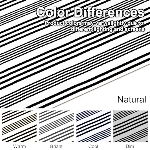 Tapete Decorativo Blanco y Negro 2 x 4.3 pies miniatura 6