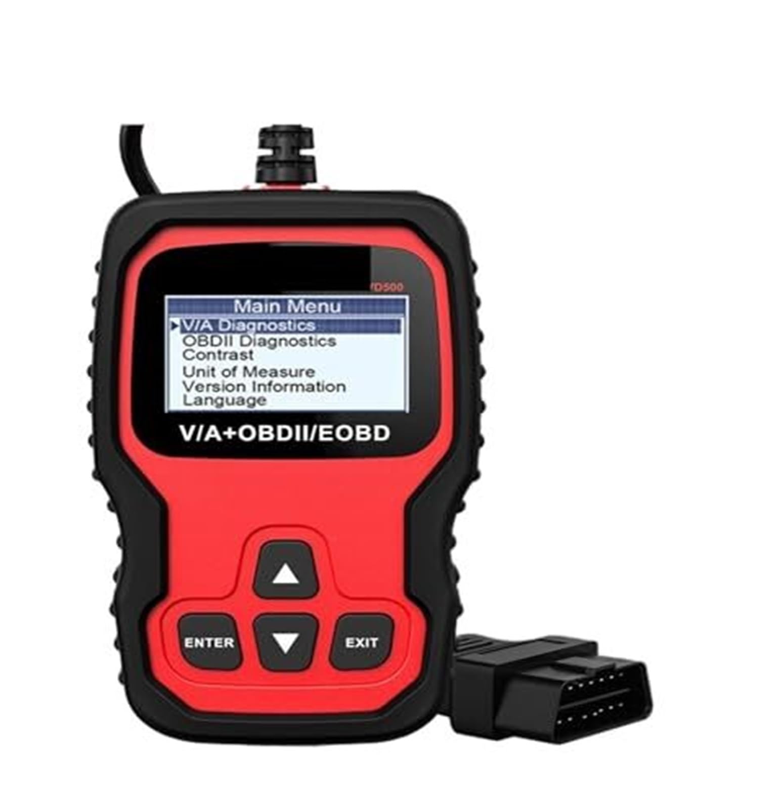 Narzędzie diagnostyczne do samochodów VD500 skaner obd2 silnika, EPB, ABS, czytnik kodów SRS osobowych, ciężarowych, suv-ów