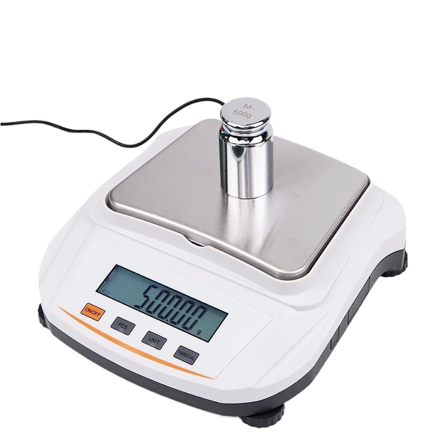 KGLHJDY Digital Scales, LCD Display Digital Balance Scale 500G/2KG 0.01g, High Precision Scale Analytical Scale Gold Jewelry Food Medicines Weighing(500g 0.01g)