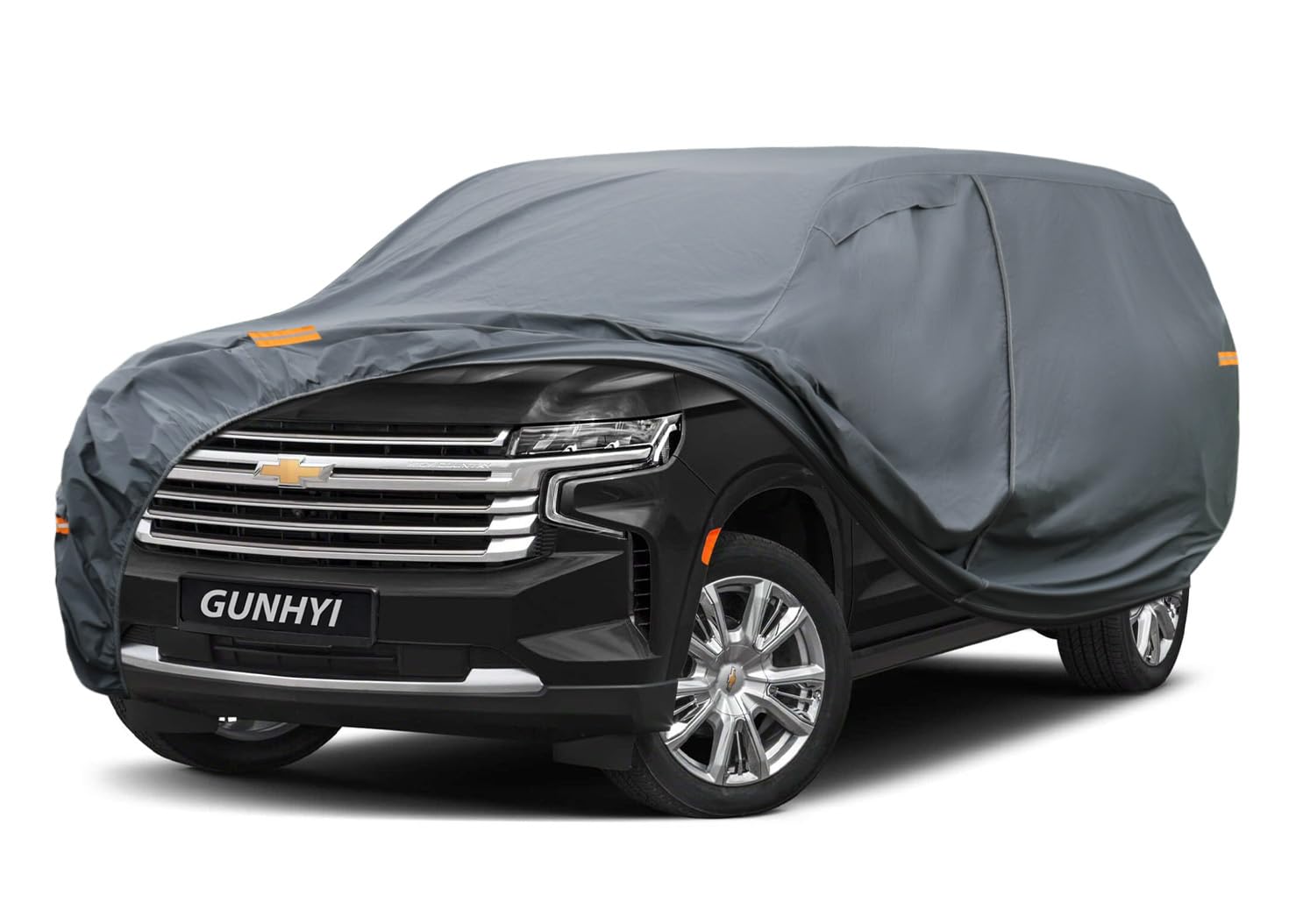 GUNHYI Multi-Layer Large SUV Car Cover Waterproof All Weather Heavy Duty