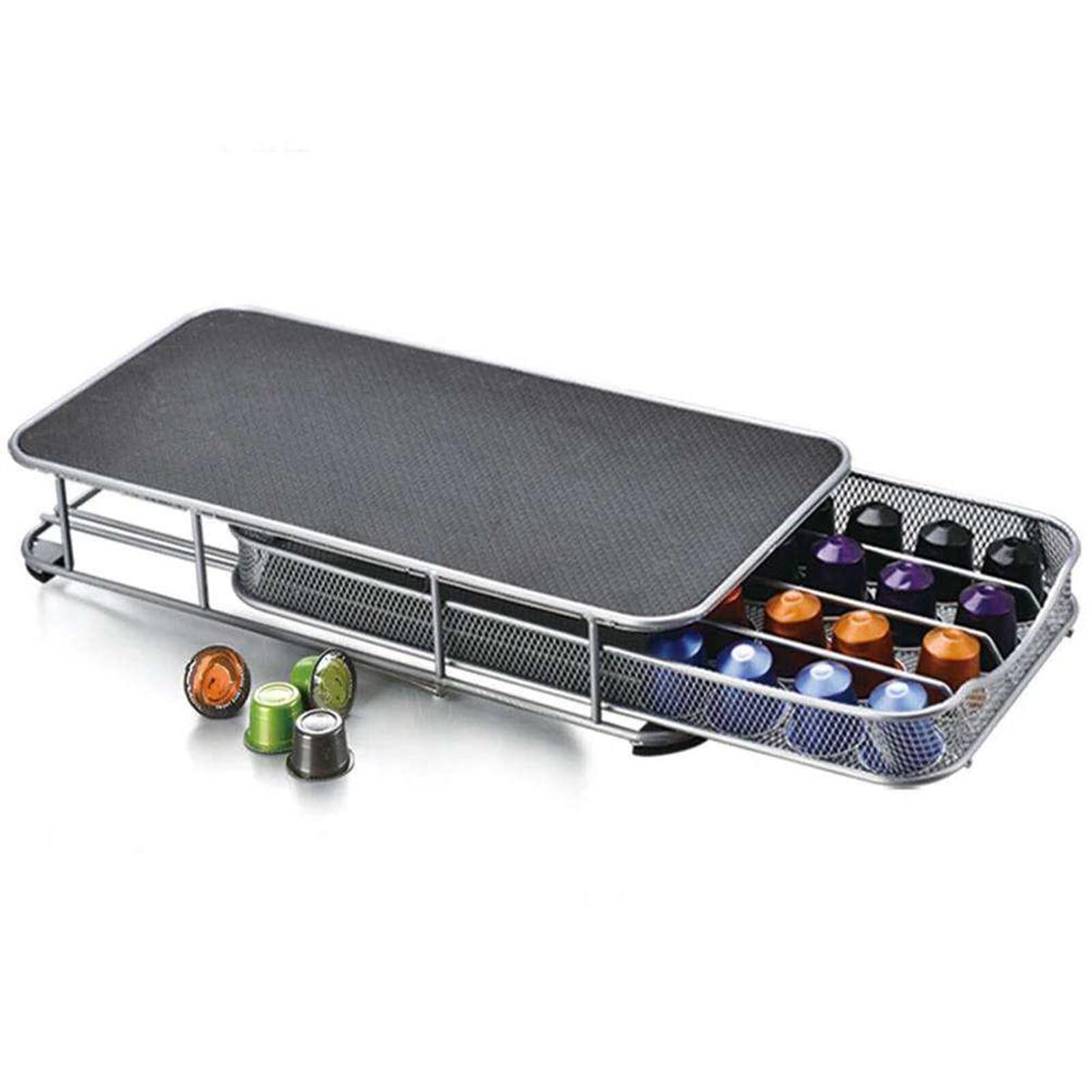 Ruiqas コーヒーポッド引き出し カウンター用 40容量 カプセルポッド収納オーガナイザー ホームオフィス用