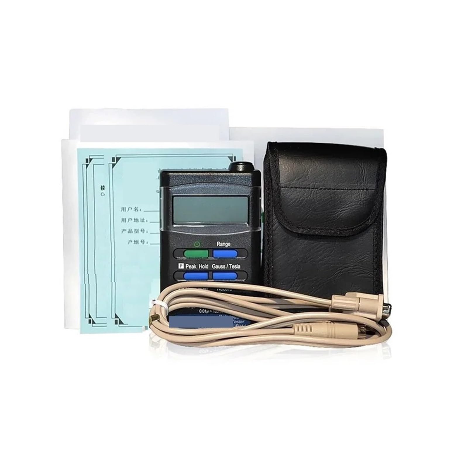 TES-1392 Radiation Detectors EMF Gauss Field Meter Electromagnetic for Industrial Inspection