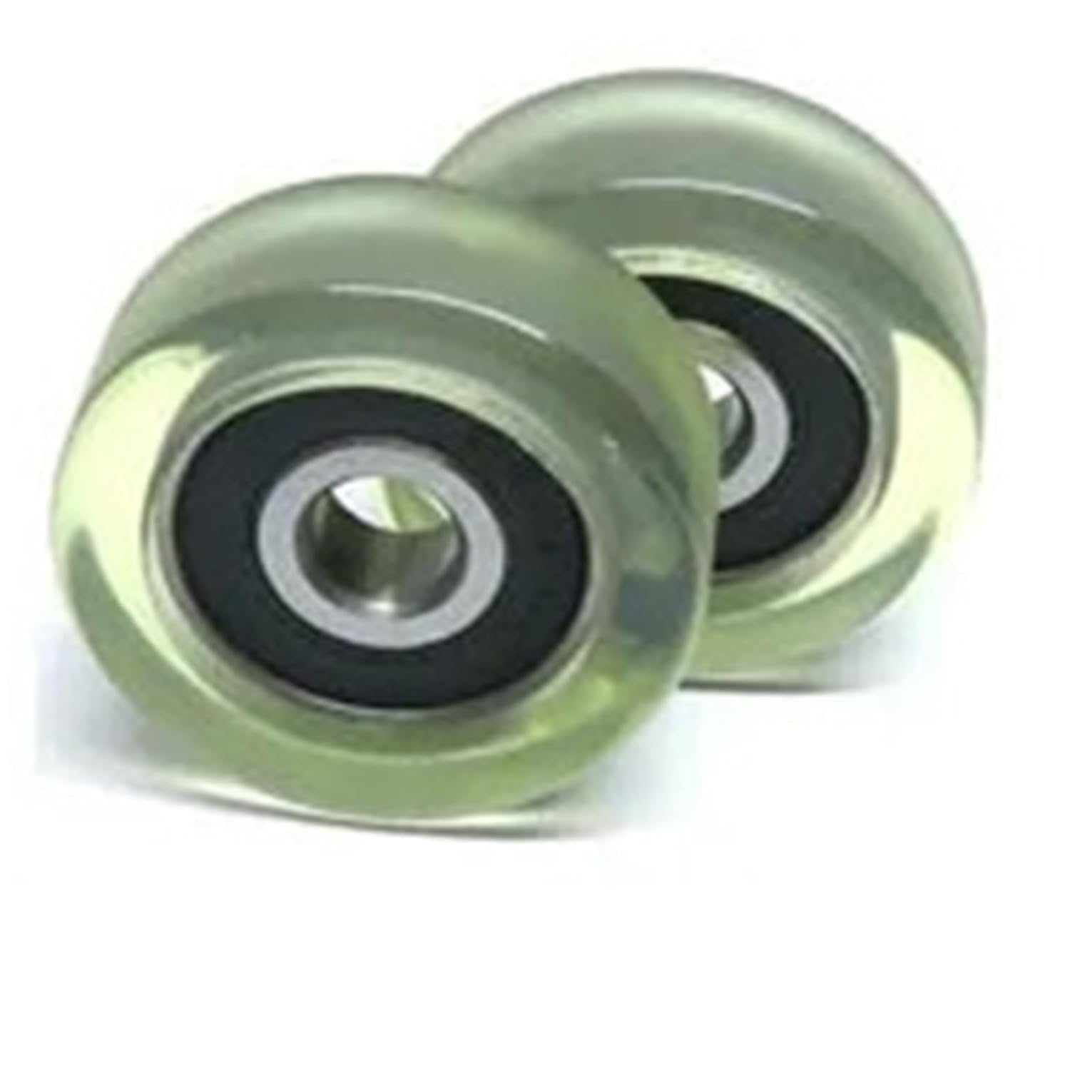 OD 24mm PU フラットタイプ コーティングホイール 6x24x8mm PU62624-8 ソフトラバー メカニカルオートメー