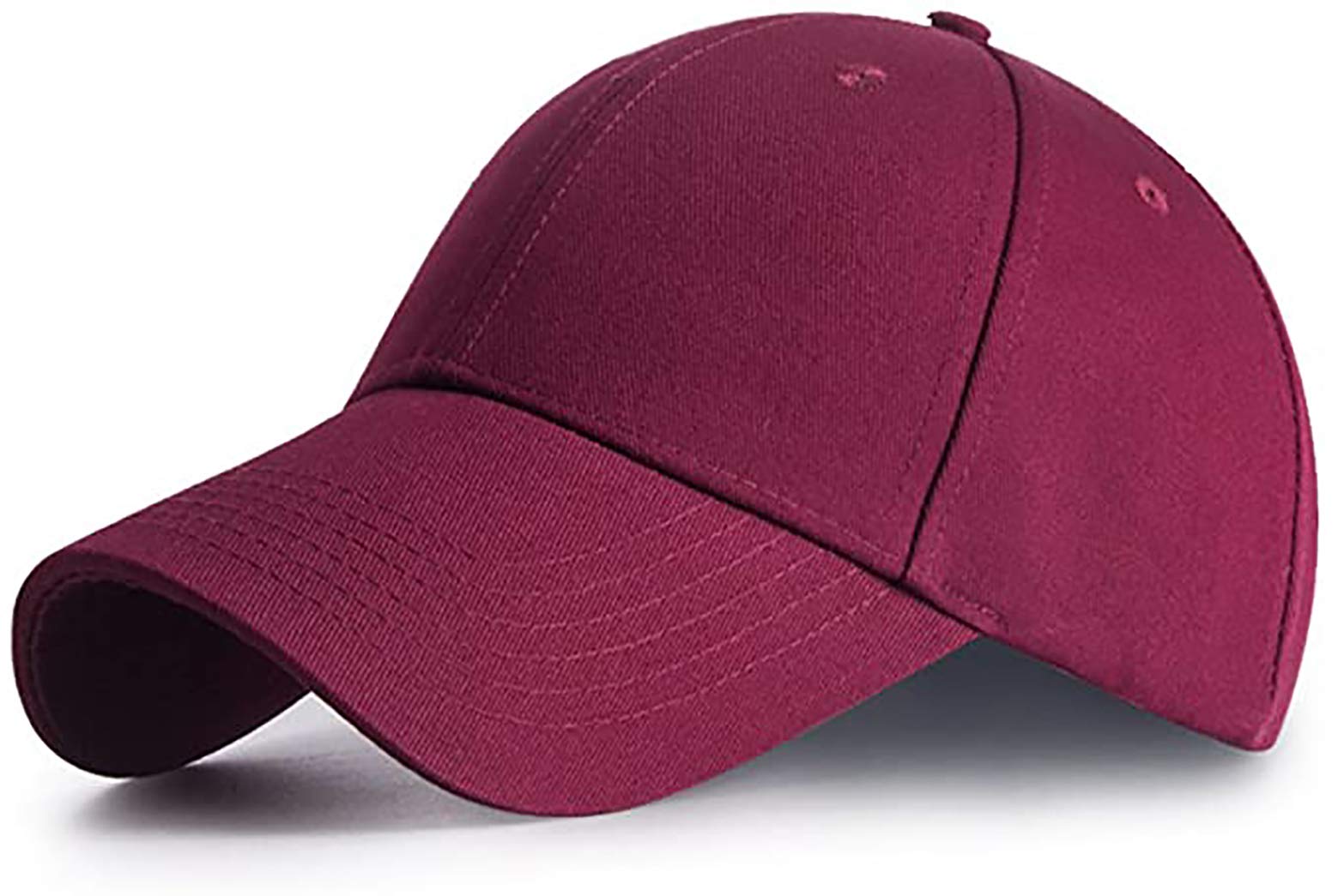 EtyepohBaseball Cap Polo Style Classic 6 Panel Adjustable Sport Solid Sun Hat Unisex