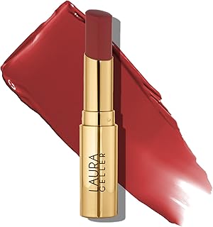 LAURA GELLER NEW YORK Jelly Balm Moisturizing Tinted Lip Balm - Brick House - Hydrating Vitamin E - Semi-Shine Finish
