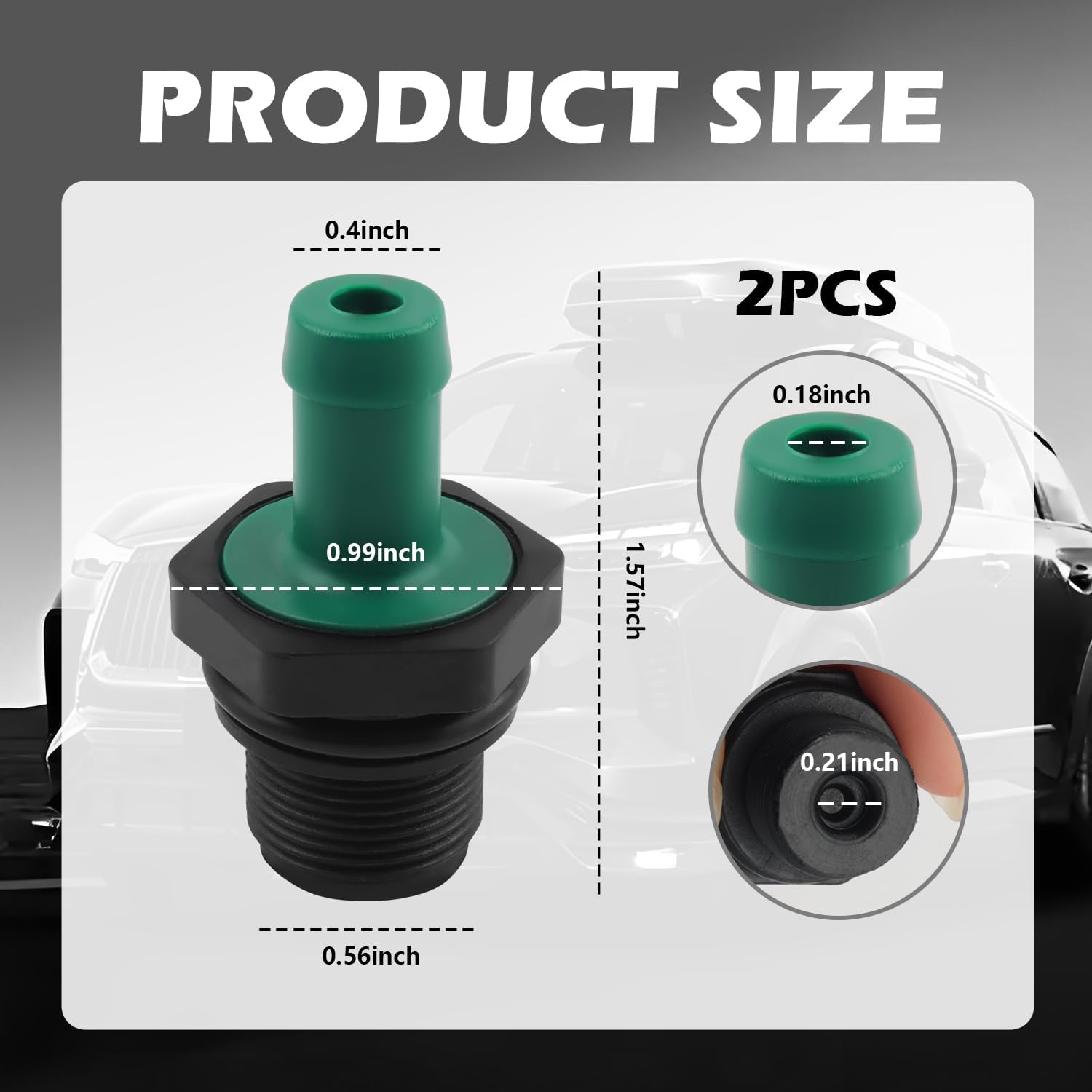 2PCS Pcv Valve Replacement,Durable Valve Pcv OEM#11810ea200,118106n202,118106n201,Pcv Valve Kit Compatible with Nissan Altima,Sentra,Armada,Murano,Rogue,Pathfinder,X-Trail