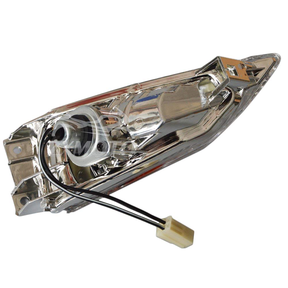 ZXMOTO Clear Rear Turn Signal Indicator Light for Suzuki GSXR 1000 K9 2009 2010 2011 2012 2013 2014 2015 2016, GSXR 600 GSXR 750 K11 2011-2017 12 13 14 15 16