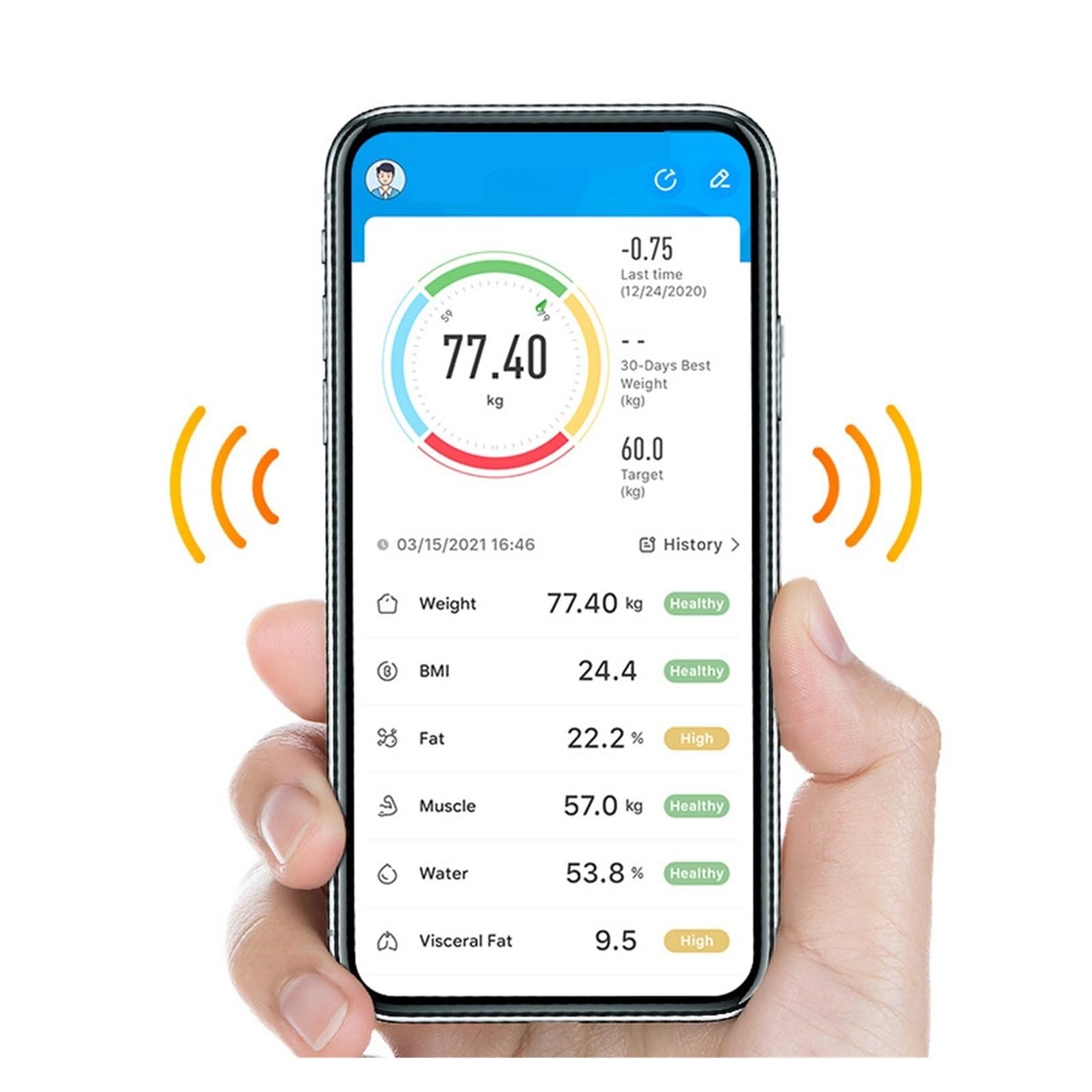 Báscula De Cuerpo Inteligente Con Bluetooth, Baño, Peso Corporal IMC, Electrónica Digital LED, Analizador Composición Preciso FáCil De Leer(Pink)